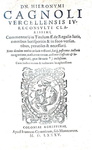Gerolamo Cagnolo - Commentaria in titulum Digestis de regulis iuris - Colonia 1585 (bella legatura) Gerolamo Cagnolo - Commentaria in titulum Digestis de regulis iuris - Colonia 1585 (bella legatura)