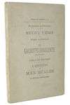 Giovanni Verga - Pane nero - Catania, Niccol� Giannotta 1882 (rara e ricercata prima edizione) Giovanni Verga - Pane nero - Catania, Niccol� Giannotta 1882 (rara e ricercata prima edizione)