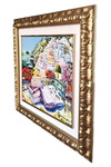 Athos Faccincani - La bellezza di Positano e il racconto dei libri antichi - 2022 (olio su tela) Athos Faccincani - La bellezza di Positano e il racconto dei libri antichi - 2022 (olio su tela)