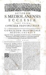 Costituzioni e decreti della chiesa milanese: Carlo Borromeo - Acta ecclesiae Mediolanensis - 1682 Costituzioni e decreti della chiesa milanese: Carlo Borromeo - Acta ecclesiae Mediolanensis - 1682