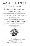 Plinio il Vecchio - Historiae naturalis - Parisiis 1723 (edizione figurata in folio - con 12 tavole) Plinio il Vecchio - Historiae naturalis - Parisiis 1723 (edizione figurata in folio - con 12 tavole)