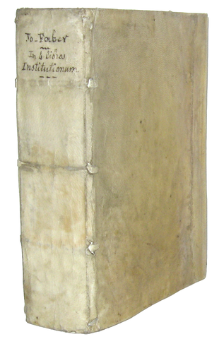 Una magnifica edizione giuntina: J. Faber - Lectura super quatuor libros Institutionum - Lyon 1531 Una magnifica edizione giuntina: J. Faber - Lectura super quatuor libros Institutionum - Lyon 1531