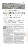 Costituzioni e decreti della chiesa milanese: Carlo Borromeo - Acta ecclesiae Mediolanensis - 1682 Costituzioni e decreti della chiesa milanese: Carlo Borromeo - Acta ecclesiae Mediolanensis - 1682