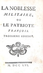 Abb� Coyer - La noblesse commercante & La noblesse militaire - A Londres 1756 Abb� Coyer - La noblesse commercante & La noblesse militaire - A Londres 1756