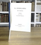 Monti - La ierogamia di Creta. Inno - 1810 (prima edizione nella rarissima tiratura in carta grande) Monti - La ierogamia di Creta. Inno - 1810 (prima edizione nella rarissima tiratura in carta grande)