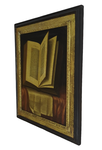 Natura morta con libro antico e manoscritto - seconda met� del Settecento (1770/1790) - olio su tela Natura morta con libro antico e manoscritto - seconda met� del Settecento (1770/1790) - olio su tela