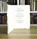 Paolo Sarpi - Ricordi intorno il modo di regolare il governo della Republica - 1767 (prima edizione) Paolo Sarpi - Ricordi intorno il modo di regolare il governo della Republica - 1767 (prima edizione)