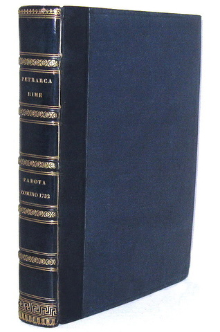 Francesco Petrarca - Le rime (canzoni, sonetti e trionfi) - Padova, Comino 1732 (ottimo esemplare) Francesco Petrarca - Le rime (canzoni, sonetti e trionfi) - Padova, Comino 1732 (ottimo esemplare)