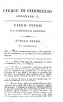 Codice di commercio annotato da Jean Baptiste Sirey - Napoli 1823 (prima edizione italiana) Codice di commercio annotato da Jean Baptiste Sirey - Napoli 1823 (prima edizione italiana)