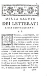 I rimedi contro la vita sedentaria: Simon Andr� Tissot - Della salute de' letterati - Venezia 1769 I rimedi contro la vita sedentaria: Simon Andr� Tissot - Della salute de' letterati - Venezia 1769