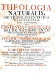 Christian Wolff - Theologia naturalis methodo scientifica pertractata - 1736 (prima edizione) Christian Wolff - Theologia naturalis methodo scientifica pertractata - 1736 (prima edizione)