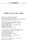 Una celebre antologia futurista: Marinetti (e altri) - I poeti futuristi - 1912 (prima edizione)