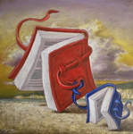 Giuliano Giuggioli - Passeggiando - 2024 (olio su tela con autentica e pubblicazione) Giuliano Giuggioli - Passeggiando - 2024 (olio su tela con autentica e pubblicazione)