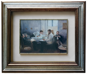 Leonid Pasternak - La veille de l'examen (La vigilia dell'esame) - prima met� del Novecento Leonid Pasternak - La veille de l'examen (La vigilia dell'esame) - prima met� del Novecento