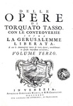 L'opera omnia di Torquato Tasso: Gerusalemme liberata e opere varie - Venezia 1735-42 (12 volumi) L'opera omnia di Torquato Tasso: Gerusalemme liberata e opere varie - Venezia 1735-42 (12 volumi)