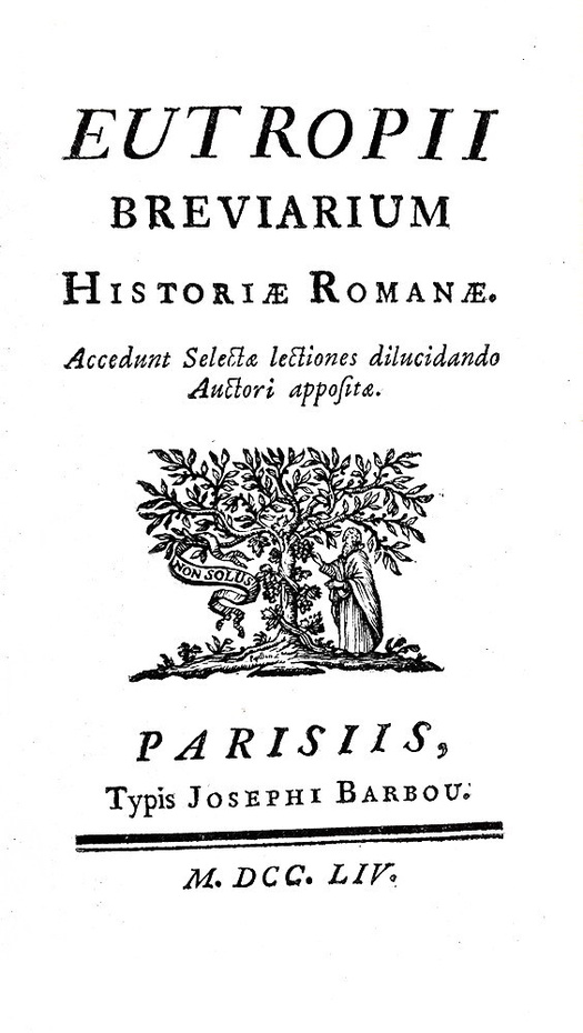 Storia dell'antica Roma: Eutropius - Brevarium historiae romanae - Barbou 1754 (bellissima legatura) Storia dell'antica Roma: Eutropius - Brevarium historiae romanae - Barbou 1754 (bellissima legatura)