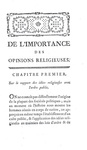 Jacques Necker - Importance des opinions religieuses - A Londres 1788 (rara prima edizione)