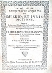 Miscellanea di dieci rarissime opere giuridiche edite in Germania tra il 1598 e il 1602 Miscellanea di dieci rarissime opere giuridiche edite in Germania tra il 1598 e il 1602