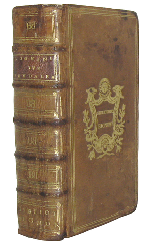 Corvinus -Jus feudale per aphorismos & Posthumus Pacianus - Elzevier 1680 (bella legatura alle armi) Corvinus -Jus feudale per aphorismos & Posthumus Pacianus - Elzevier 1680 (bella legatura alle armi)