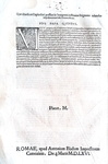 Moto proprio di Pio V che disciplina il ricorso nelle cause criminali - Roma, Blado 1566 Moto proprio di Pio V che disciplina il ricorso nelle cause criminali - Roma, Blado 1566