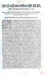 Bolla pontificia di Pio IV che disciplina alcune chiese di Roma - Blado 1562 Bolla pontificia di Pio IV che disciplina alcune chiese di Roma - Blado 1562
