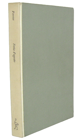 Cesare Pavese - Feria d�agosto 1946 (prima edizione nella rarissima variante rilegata in mezza tela) Cesare Pavese - Feria d�agosto 1946 (prima edizione nella rarissima variante rilegata in mezza tela)