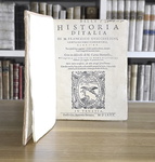 Francesco Guicciardini - Della historia d'Italia libri XX - Venezia, presso G. A. Bertano - 1580