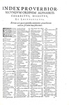 Erasmo da Rotterdam - Adagia quaecumque ad hanc diem exierunt - Firenze, Giunti 1575 (in folio) Erasmo da Rotterdam - Adagia quaecumque ad hanc diem exierunt - Firenze, Giunti 1575 (in folio)