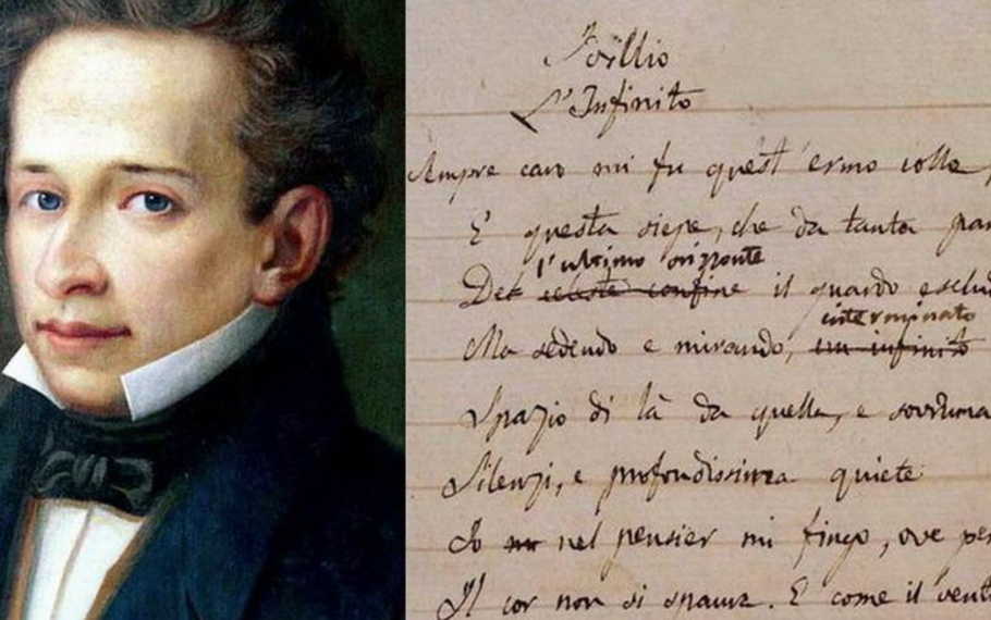Perch� l?Infinito di Leopardi � un inno alla vita - di Carlo Picca Perch� l?Infinito di Leopardi � un inno alla vita - di Carlo Picca
