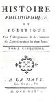 Storia coloniale delle Americhe: Raynal - Histoire des Deux Indes - L'Aia 1776 (con 15 belle tavole)