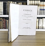 Codice di commercio di terra e di mare pel Regno d'Italia - Stamperia Reale 1808 (prima edizione) Codice di commercio di terra e di mare pel Regno d'Italia - Stamperia Reale 1808 (prima edizione)