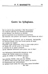 Una celebre antologia futurista: Marinetti (e altri) - I poeti futuristi - 1912 (prima edizione)