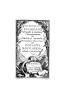 Giovanni Boccaccio - Nimfale fiesolano - Parigi, Molini 1778 (rara tiratura in carta forte vergata)