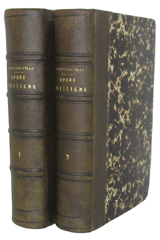 Niccol� Machiavelli - Opere politiche (Discorsi sopra Tito Livio e il Principe) - Milano 1797 Niccol� Machiavelli - Opere politiche (Discorsi sopra Tito Livio e il Principe) - Milano 1797