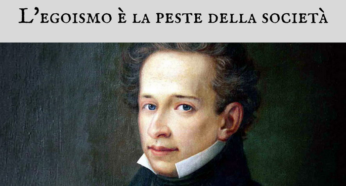 Giacomo Leopardi - L'egoismo � la peste della societ�