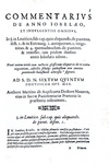 Martin de Azpilcueta (il Navarro) - Relectiones de rescriptis - Commentarius de anno Iobelaeo - 1585