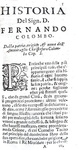 Fernando Colombo - Historie della vita di Cristoforo Colombo e della scoperta del Nuovo Mondo - 1678