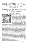 Martin de Azpilcueta (il Navarro) - Relectiones de rescriptis - Commentarius de anno Iobelaeo - 1585