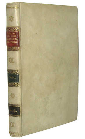 Nicola Corona - Saggio sulle qualit� venefiche del rame e della salubrit� del ferro - 1796 (raro)