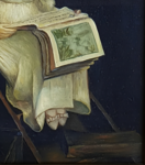 Charles Edward Halle - Nel paese delle fate. Bambina in biblioteca - 1900/30 ca. (olio su tavola) Charles Edward Halle - Nel paese delle fate. Bambina in biblioteca - 1900/30 ca. (olio su tavola)