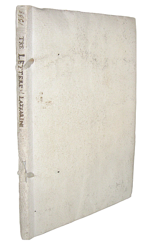 Lazzarini - Prova che Verona appartenne ai Cenomani - 1745 (autografo Leonardo Trissino) Lazzarini - Prova che Verona appartenne ai Cenomani - 1745 (autografo Leonardo Trissino)