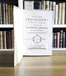 Antoine Arnauld - Delle proibizioni dei libri - Venezia 1771 (rarissima prima edizione italiana) Antoine Arnauld - Delle proibizioni dei libri - Venezia 1771 (rarissima prima edizione italiana)