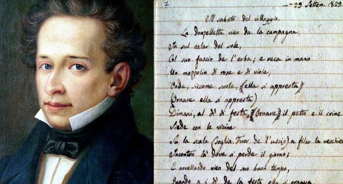 Giacomo Leopardi - Il sabato del villaggio Giacomo Leopardi - Il sabato del villaggio