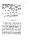 Un classico della storiografia italiana: Francesco Guicciardini - Della istoria d'Italia - 1775