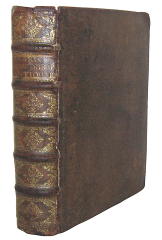 Storia della bibliografia: Johann Albert Fabricius - Bibliographia antiquaria - Amburgo 1716 Storia della bibliografia: Johann Albert Fabricius - Bibliographia antiquaria - Amburgo 1716