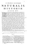 Plinio il Vecchio - Historiae naturalis - Parisiis 1723 (edizione figurata in folio - con 12 tavole) Plinio il Vecchio - Historiae naturalis - Parisiis 1723 (edizione figurata in folio - con 12 tavole)