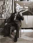 Giorgio de Chirico - La musa della storia - 1972 (litografia acquerellata a mano - prova d'artista) Giorgio de Chirico - La musa della storia - 1972 (litografia acquerellata a mano - prova d'artista)