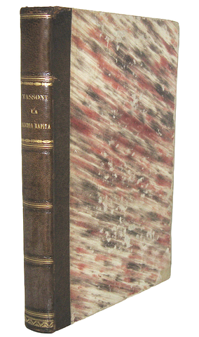 Alessandro Tassoni - La secchia rapita poema eroicomico - Firenze, per Gregorio Chiari 1824 Alessandro Tassoni - La secchia rapita poema eroicomico - Firenze, per Gregorio Chiari 1824