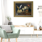 Realismo magico: Bruno Stobbione - Omaggio a van Eyck - 1988 (olio su tela - archiviato) Realismo magico: Bruno Stobbione - Omaggio a van Eyck - 1988 (olio su tela - archiviato)