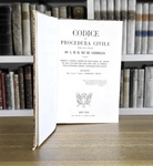 Codice di procedura civile per gli Stati di S. M. il re di Sardegna - Asti 1854 (bella legatura)